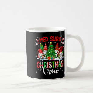 Med Chir Weihnachts-Crew-Gruppe Gnome schmücken Xm Kaffeetasse