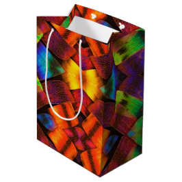 Med Gift Bag Butterfly Scales Mittlere Geschenktüte