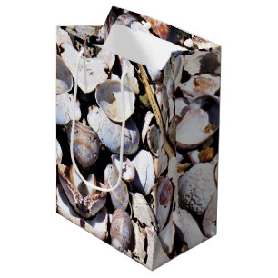 Med Gift Bag Muscheln Mittlere Geschenktüte