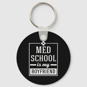 MED-Schule ist mein Freund-lustiger Schlüsselanhänger
