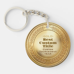 Medaille Benutzerdefiniert 3D Realistisch Editierb Schlüsselanhänger