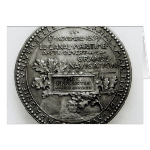 Médaille commémorant l'ouverture du Suez
