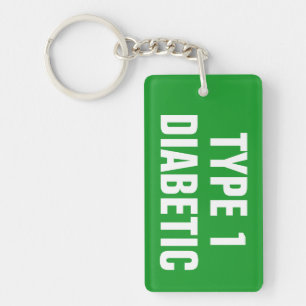 Médaille d'alerte médicale personnalisée DIABÉTIQU
