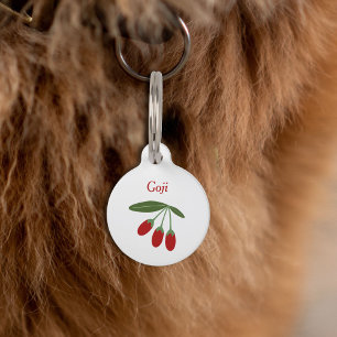 Médaille de goji pour animaux