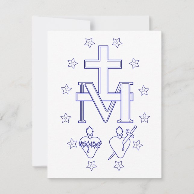 Medaille der Gottesmutter (Vorderseite)