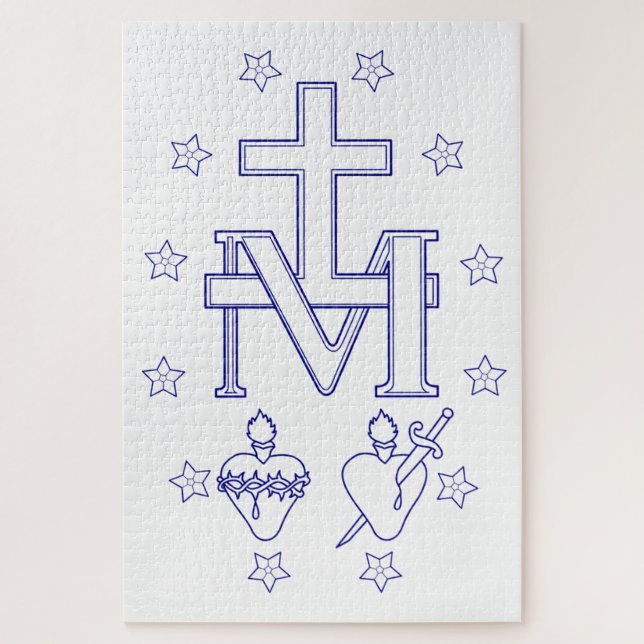 Medaille der Gottesmutter (Vertikal)