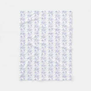 Medaille der Gottesmutter Fleecedecke