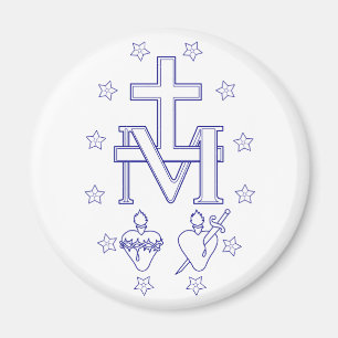 Medaille der Gottesmutter Magnet