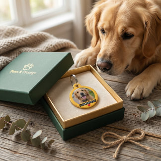 Médaille d'identification personnalisée pour anima