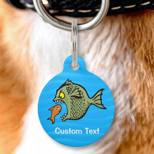 Médaille d'identification pour poisson tyran