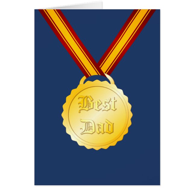 Médaille du meilleur papa Fête du Père (Devant)