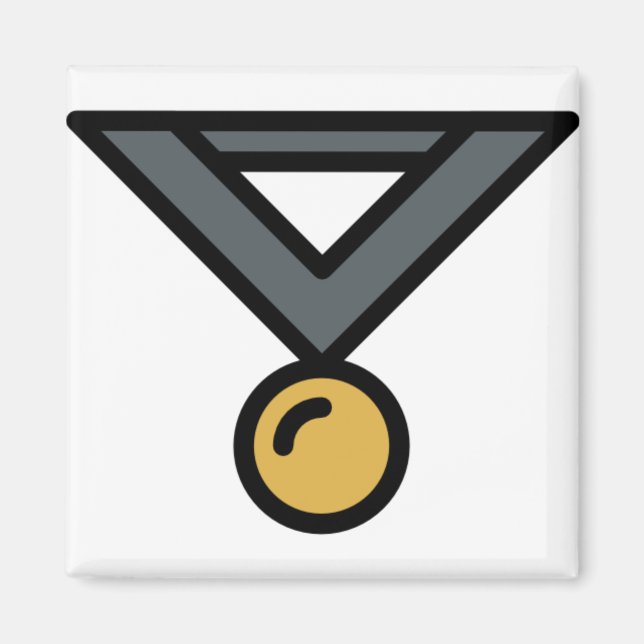 Medaille Magnet (Vorne)