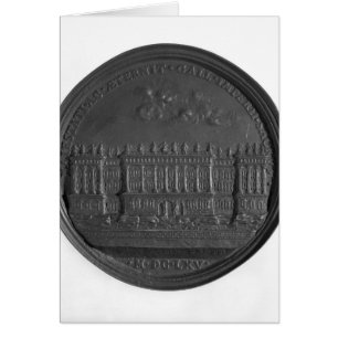 Medaille mit Berninis Design für den Louvre