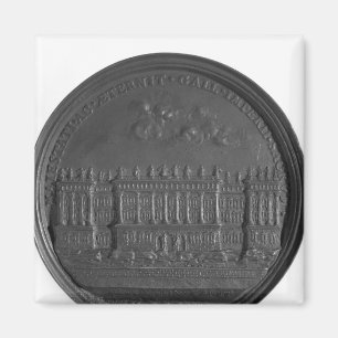 Medaille mit Berninis Design für den Louvre Magnet