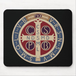 Medaille Mousepad St. Benedict