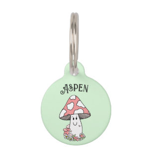 Médaille Personnalisée Champignon Visage Heureux p