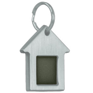 Médaille pour animaux personnalisable à cadre vert