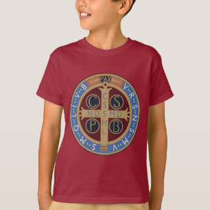 Medaille von Saint-Benedikt T-Shirt