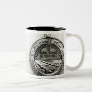 Medaille, welche die Öffnung des Suez gedenkt Zweifarbige Tasse