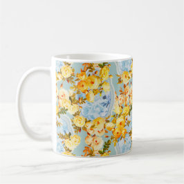 Medaillen und Rose Kaffeetasse