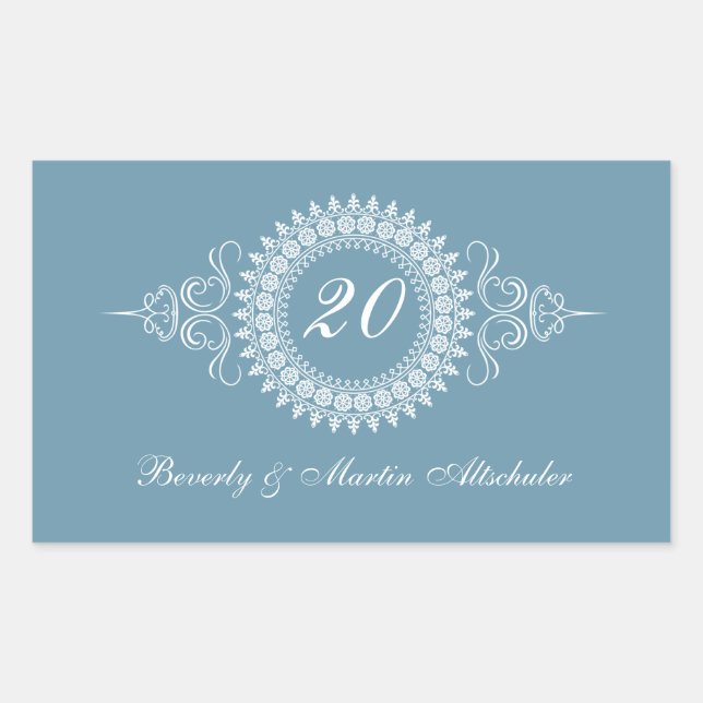 Médaillon Changer le Sticker du numéro anniversair (Devant)