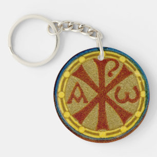 Médaillon Chi Rho / Alpha Oméga de SNV 36