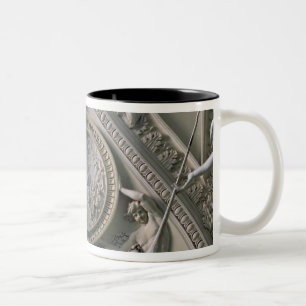 Medaillon, das Kaiser Constantine darstellt Zweifarbige Tasse