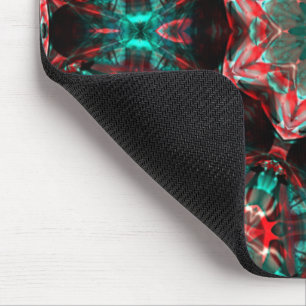 Medaillon digitaler Bilder, die sich selbst übertr Mousepad