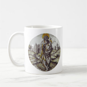 Medaillon mit Johannes dem Täufer Kaffeetasse