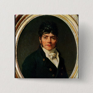 Medaillon Porträt des Comte Esteve, 1804 Button