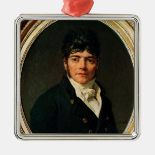 Medaillon Porträt des Comte Esteve, 1804 Ornament Aus Metall