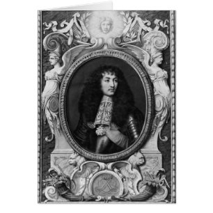 Medaillon-Porträt von Louis XIV
