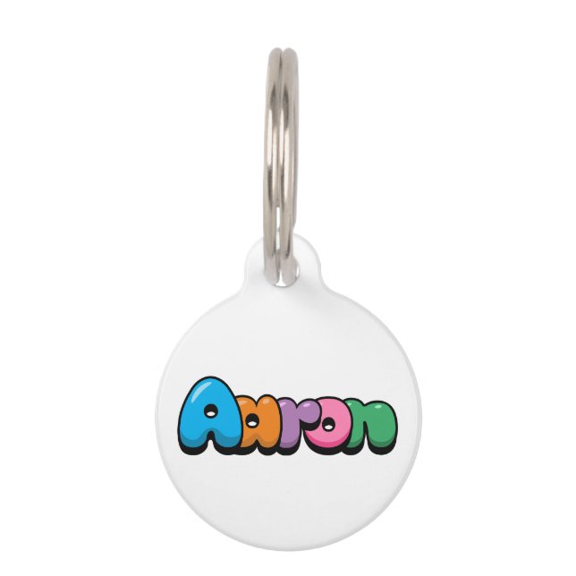 Médaillon Pour Animaux Aaron (Devant)