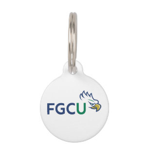 Médaillon Pour Animaux Aigles de l'Université Eagles de la côte du golfe