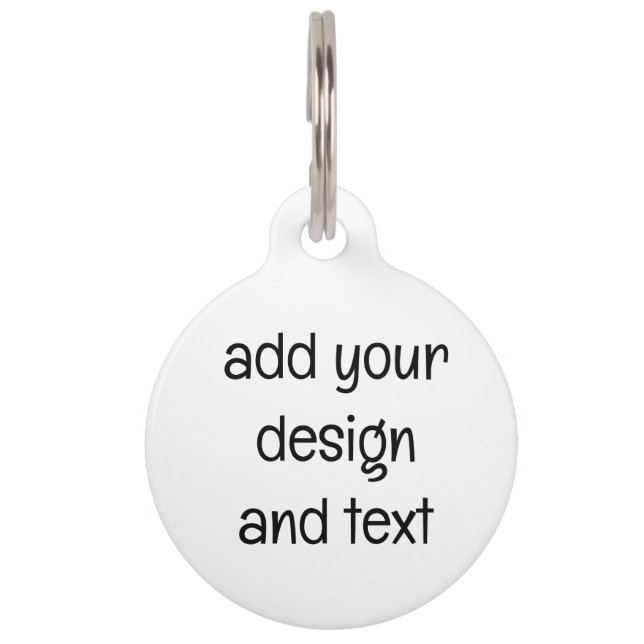 Médaillon Pour Animaux ajouter votre conception (Devant)