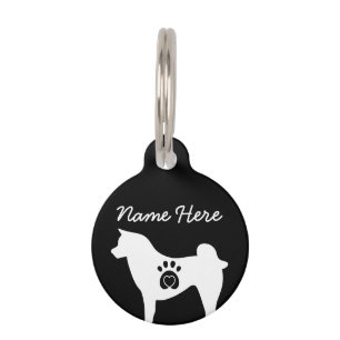 Médaillon Pour Animaux Akita