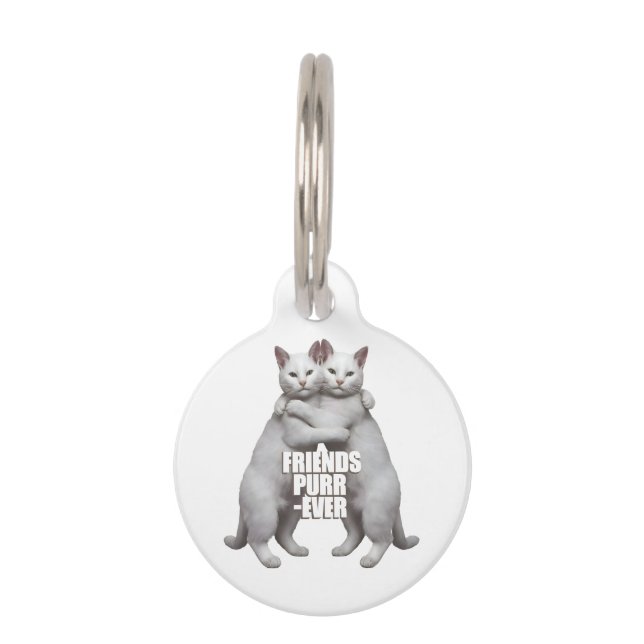 Médaillon Pour Animaux Amis pour toujours (Devant)