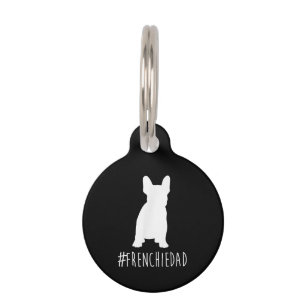 Médaillon Pour Animaux Amoureux des Bulldog Papa Frenchie Papa Bouledog
