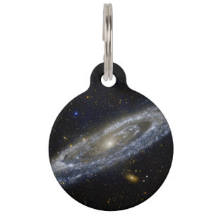 Médaillon Pour Animaux Andromède galaxie laiteuse façon cosmos univers