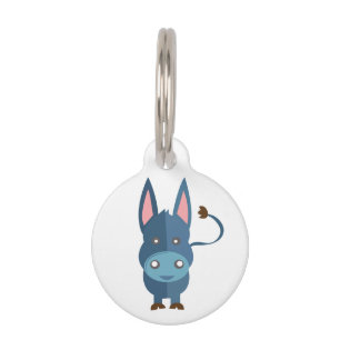 Médaillon Pour Animaux Âne