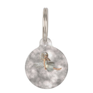 Médaillon Pour Animaux Ange dans les nuages