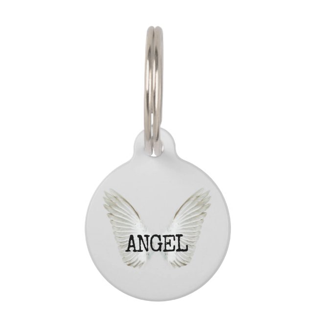 Médaillon Pour Animaux Angel (Devant)