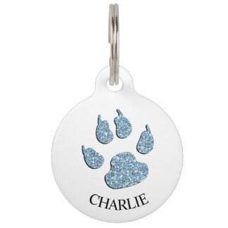 Médaillon Pour Animaux Appelle ma Mère - Message de l'étiquette d'alerte