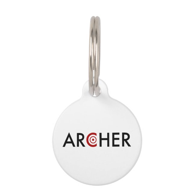 Médaillon Pour Animaux Archer (Devant)