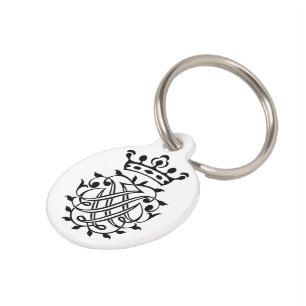 Médaillon Pour Animaux Bach Insignés, sceau, Seal, Crest, Monogram Pet