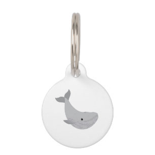 Médaillon Pour Animaux Baleine