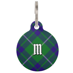 Médaillon Pour Animaux Balise Clan Hamilton Hunter Tartan Pet ID