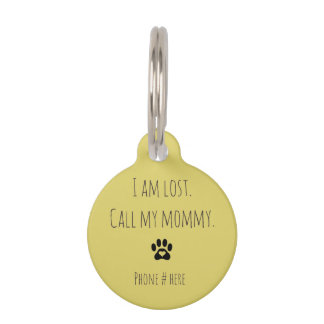 Médaillon Pour Animaux Balise de chien personnalisée