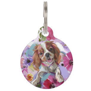 Médaillon Pour Animaux BALISE DE L'ENFANT "Sunshine" Blenheim Cavalier A