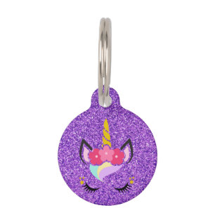 Médaillon Pour Animaux Balise d'identification de chien de Parties scinti